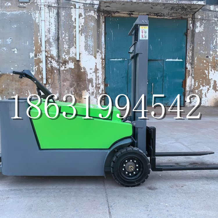 普定县小型电动叉车1吨2吨步行站驾式电瓶堆高充电装卸车液压升降车铲车